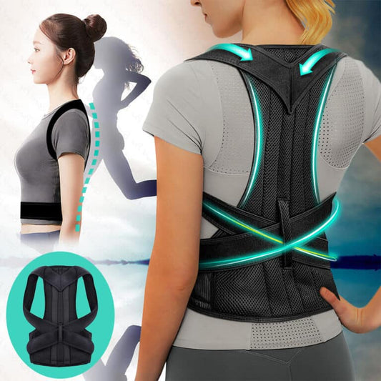 Back pain belt and support Posture Corrector Shoulder Support Belt Upper and Lower Back Pain Relief